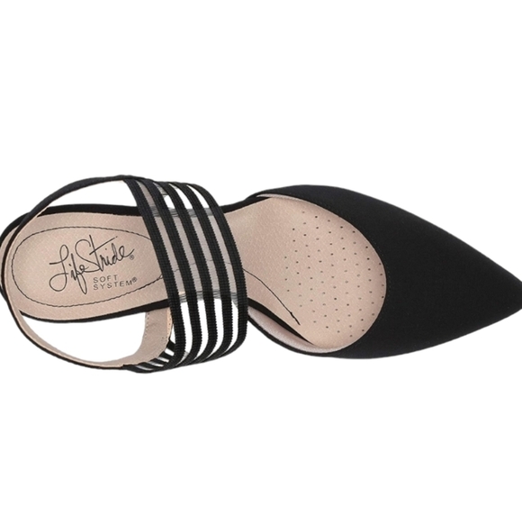 Life Stride Sanya Black Pumps Size 8W BNIB - Picture 5 of 9